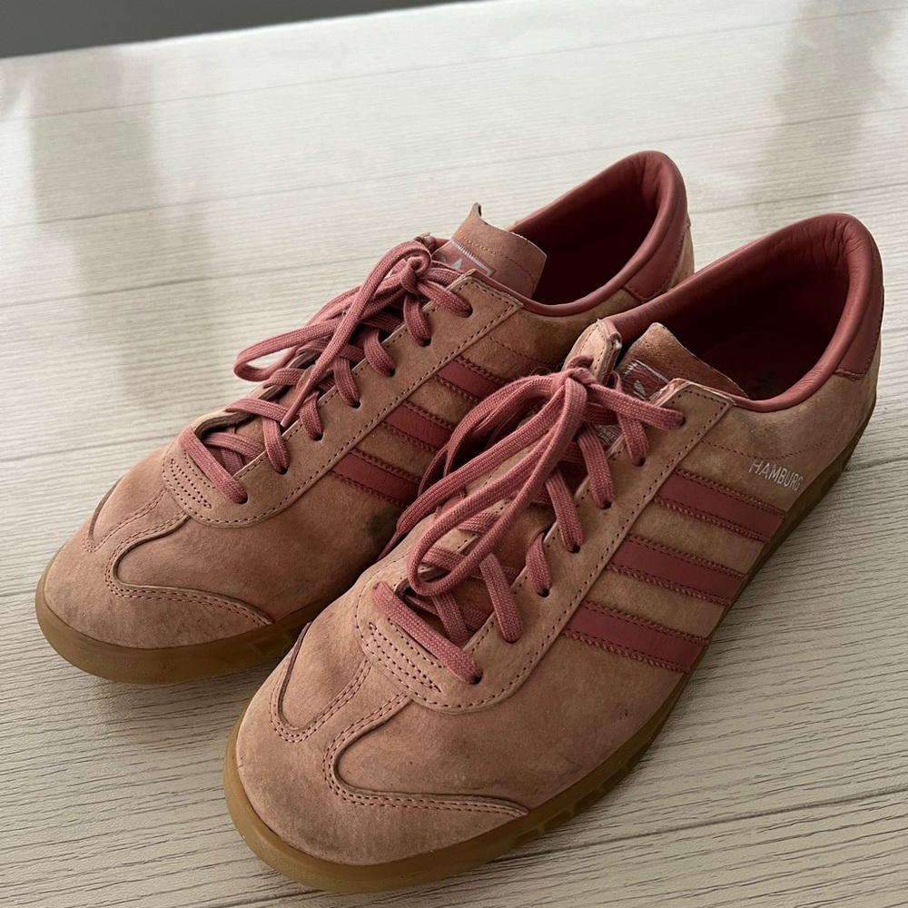Adidas Hamburg Pink Sneakers